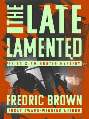 cover image of The Late Lamented